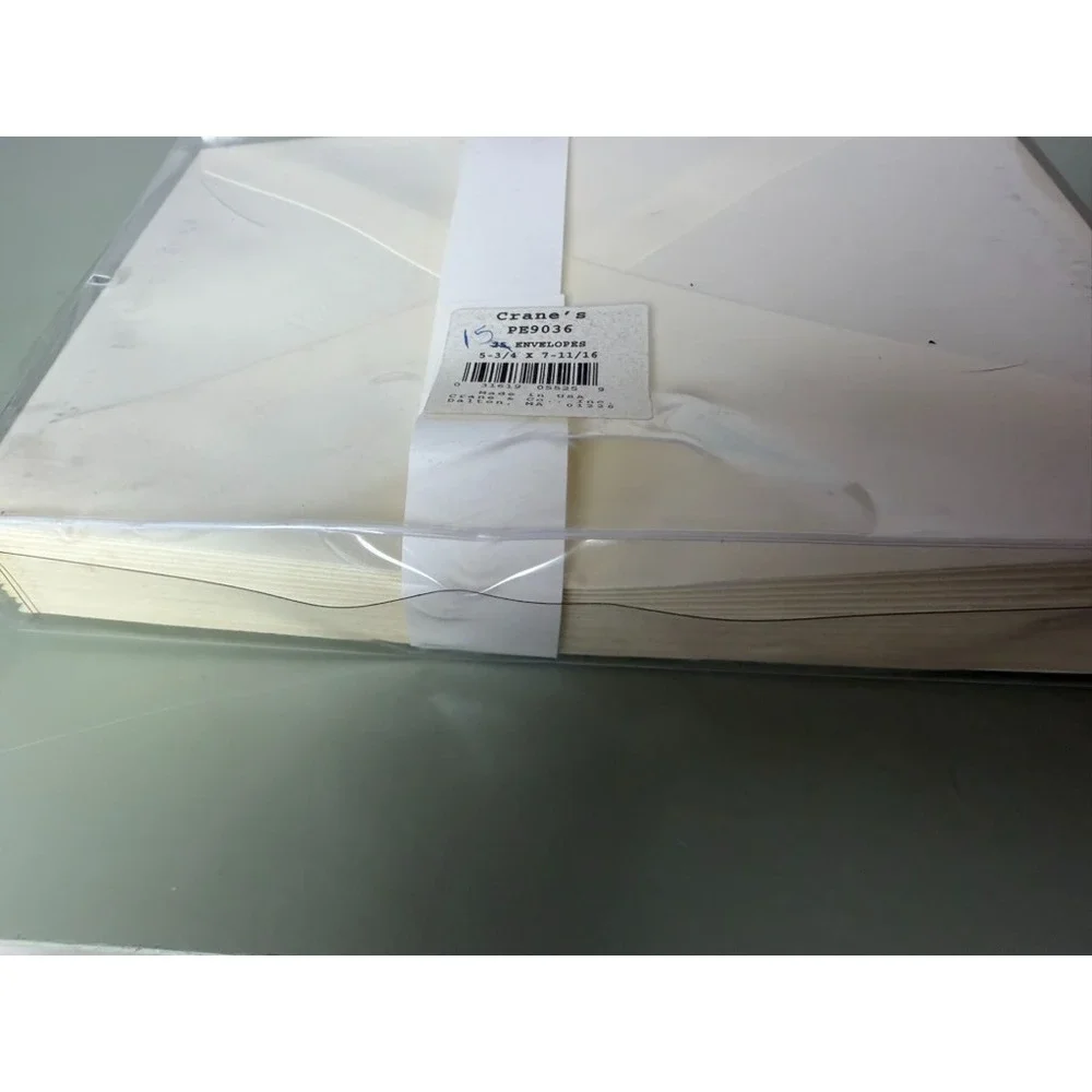 Crane's Stationery Lot 90 Pc Gold Silver Lined Envelopes Cards USA New